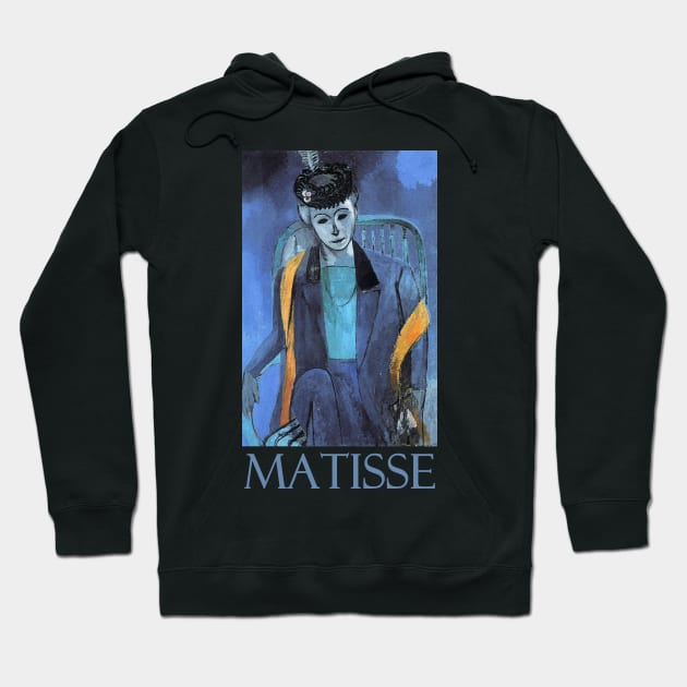 Portrait of Madame Matisse (1913) by Henri Matisse Hoodie by Naves